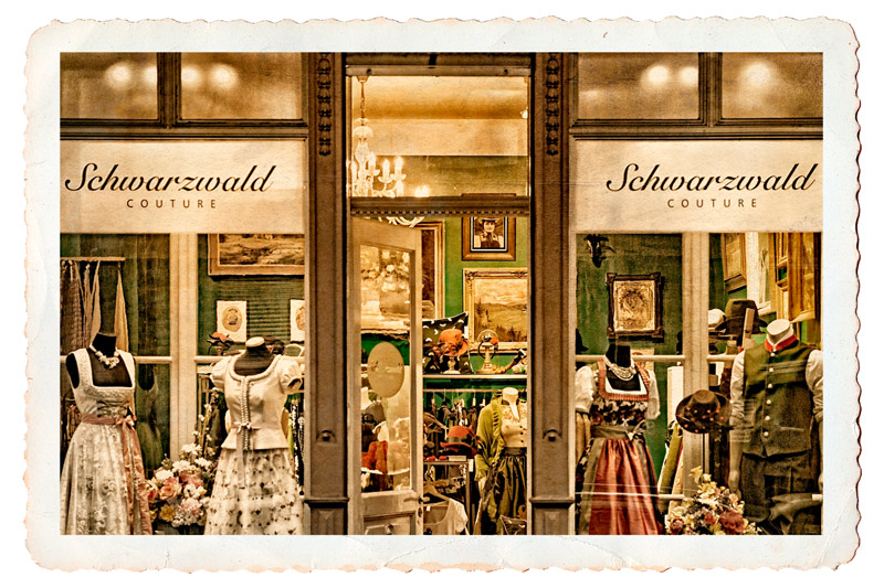 Nettes Schwarzwaldmädel? Awa, da lacht die Marie!